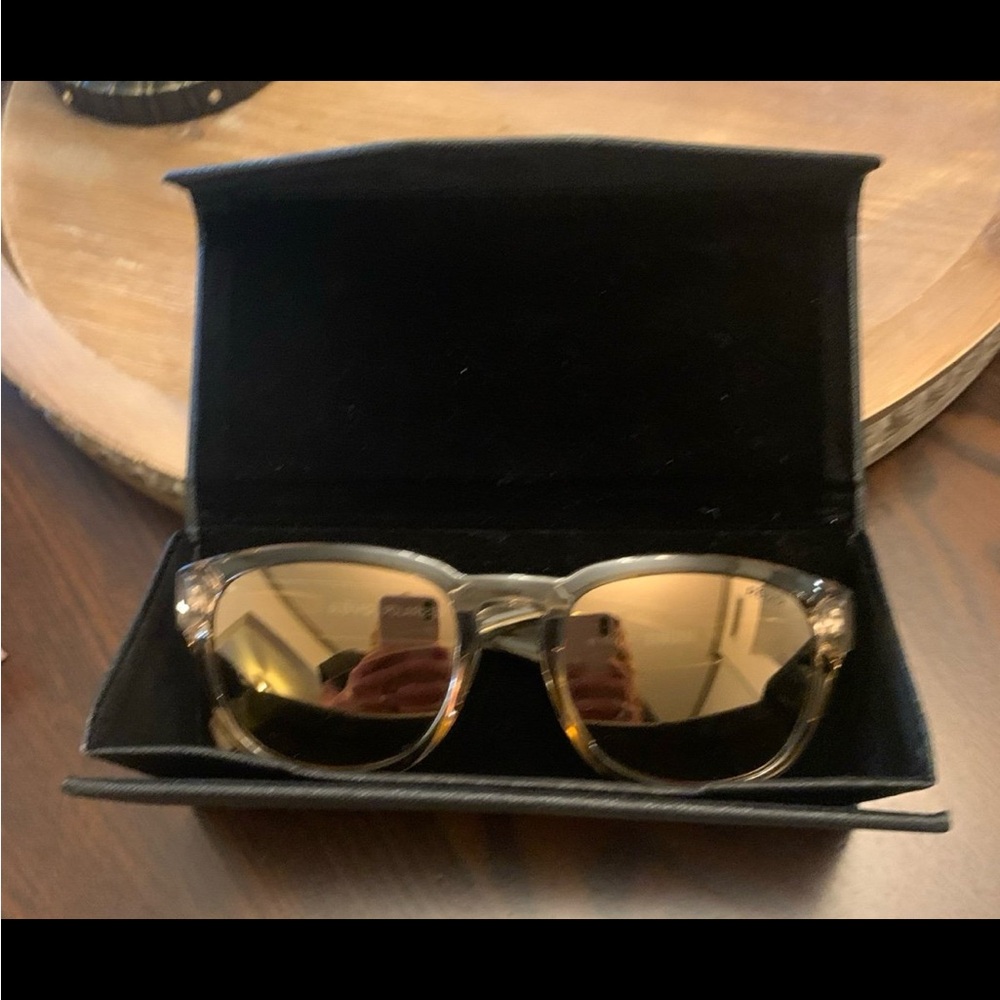 Revo Zinger Polarized Sunglasses Crystal Sand Champagne